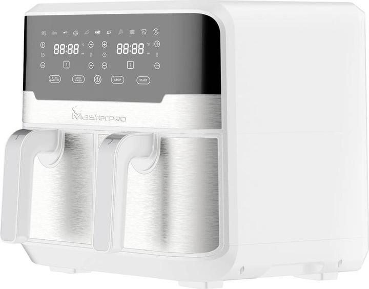 Actual product image MasterPRO Hot air fryer 2400W non-stick coating, cool-touch housing, timer function, with di