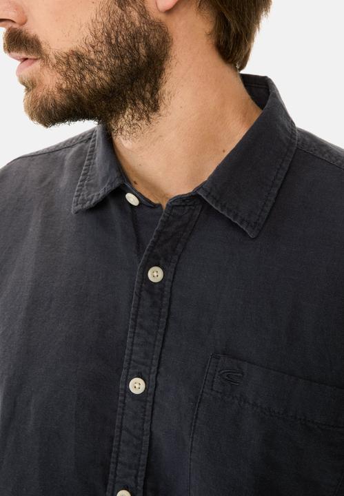 Produktbild Camel Active Langarm-Leinenhemd mit Soft-Wash-Veredelung (XXL)