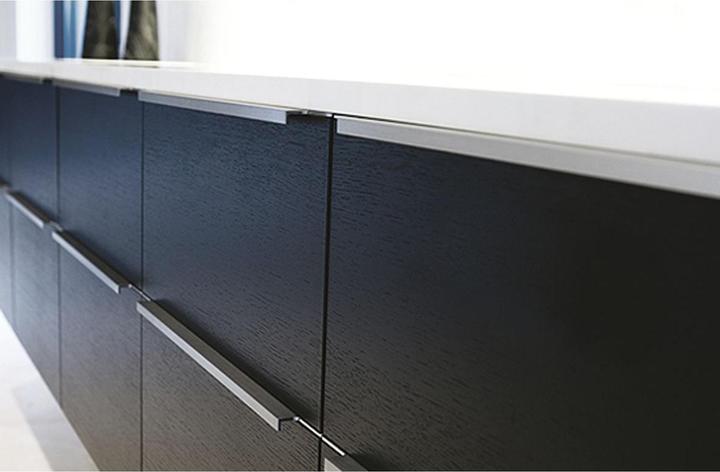 Produktbild Furnipart Trim Griffleiste Möbelgirff Länge 695 mm Aluminium Messing gebürstet