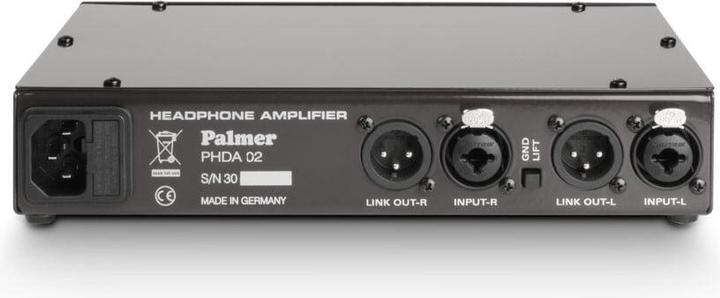 Immagine prodotto Palmer Audio HDA 02 - Amplificatore per cuffie di riferimento - 1 canale