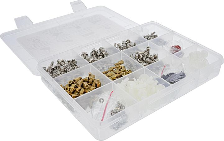 Actual product image InLine PC screw set, 550 pieces