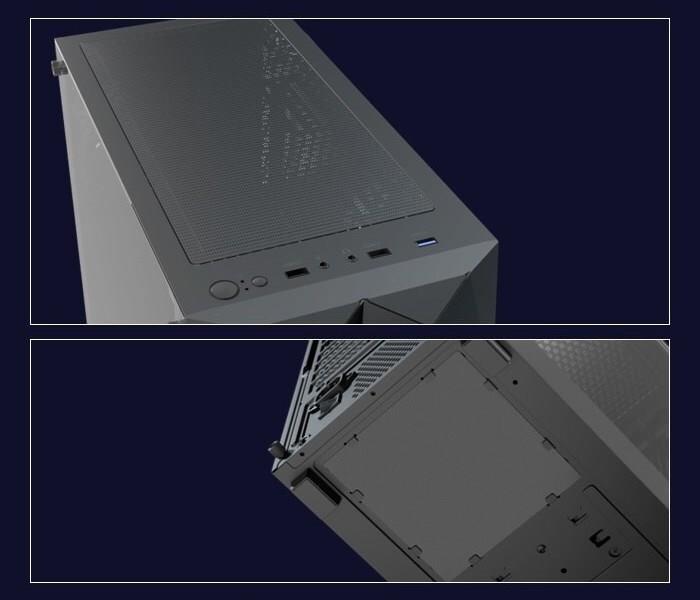 Actual product image AeroCool Volcan-G-BK-v1 (ATX, Mini-ITX)