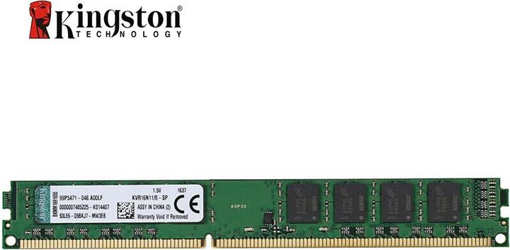 Image du produit Kingston ValueRAM (1 x 8GB, 1600 MHz, RAM DDR3, DIMM)