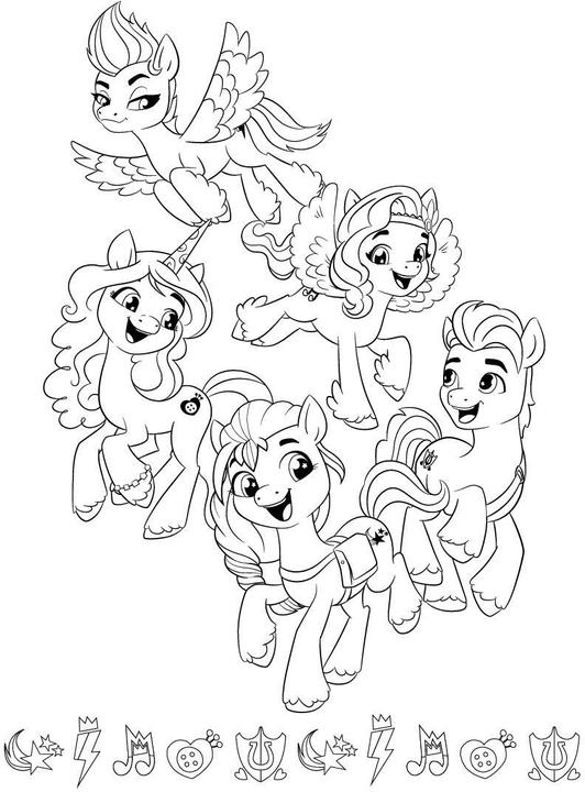 Immagine prodotto Blocco da colorare My Little Pony