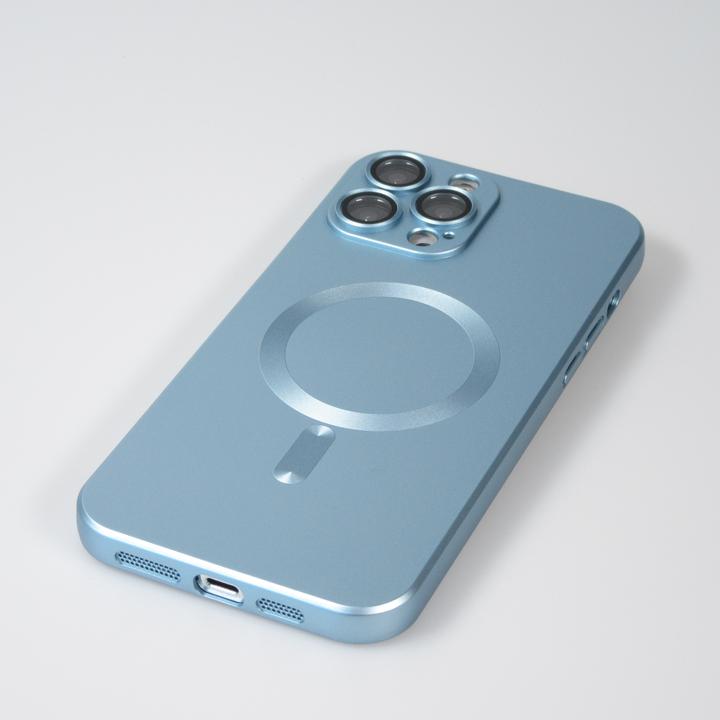 Image du produit PhoneLook Coque Gel souple avec vitre de protection caméra MagSafe (Apple iPhone 15 Pro Max)