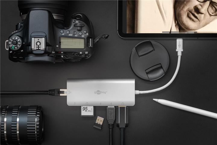 Actual product image Goobay USB-C (USB-C, 5 Ports)