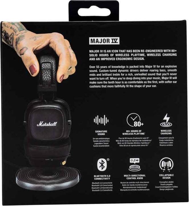 Produktbild Marshall Major IV (80 h, Kabellos)