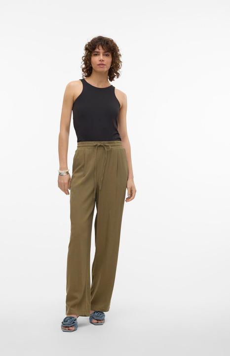 Immagine prodotto Vero Moda VMJESMILO Pantaloni a vita media Pantaloni a gamba larga (S)