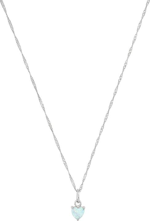 Image du produit Amor Collier pour femme, argent sterling 925, pierre synth. (Argent 925)