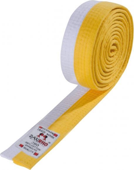 Produktbild Danrho Weisser/gelber budō-Gürtel