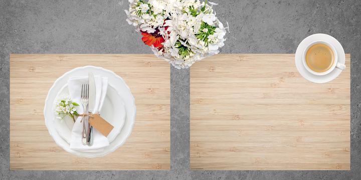 Produktbild CoverYourDesk Tischset Bambus Optik