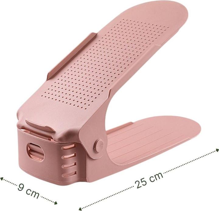 Image du produit Hermex Schuhstapler Schuhhalter Schuhschrank Schuhregal Schuhhalterung Schuh-Organizer