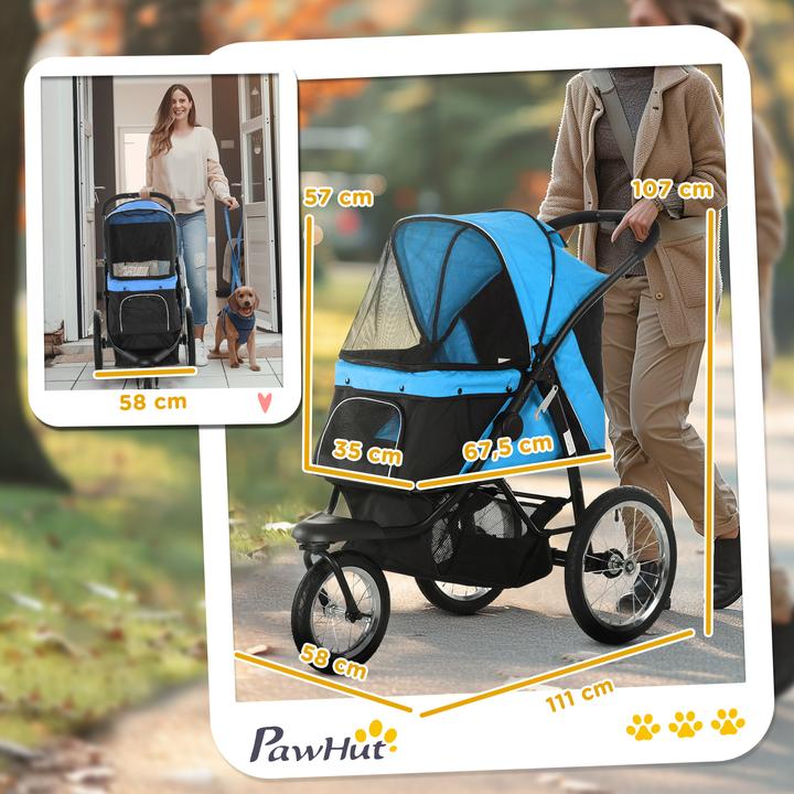 Actual product image PawHut Dog buggy (Dog, Foldable)