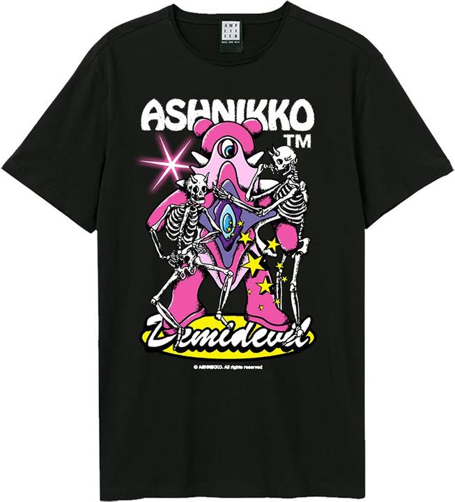 Amplified Erwachsene Demidevil Ashnikko Halloween TShirt
