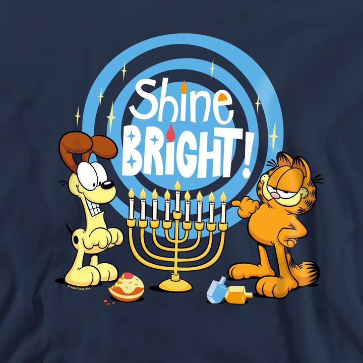 Image du produit Garfield - Sweat SHINE BRIGHT FOR HANUKKAH - Adulte (XL)