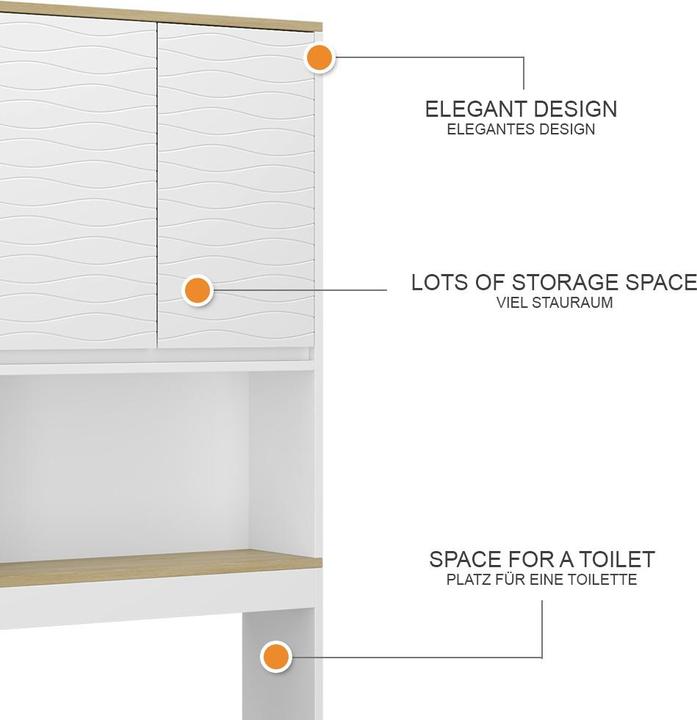 Immagine prodotto Vichy Livia (60 x 20 x 163 cm)