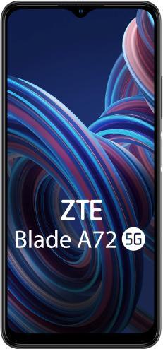 Actual product image TE Connectivity ZTE BLADE A72 64GB 4GB RAM 5G GREY ITALY (64 GB, Grey, 6.52", Hybrid Dual SIM, 12.98 Mpx, 5G)