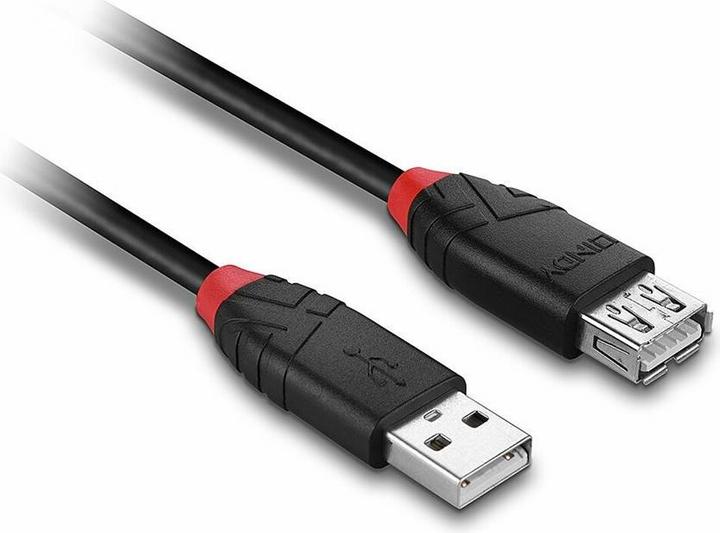 Actual product image Lindy USB 2.0 active extension cable (5 m, USB 2.0)