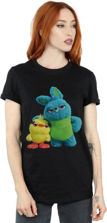 Immagine prodotto Disney Toy Story 4 Ducky And Bunny Maglietta Ampia Donna (L)