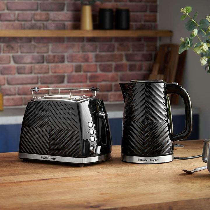 Actual product image Russell Hobbs 26380-70 Groove Kettle black (1.70 l)