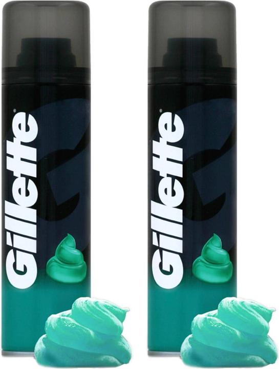 Produktbild Gillette Classic Empfindliche Haut Duo (200 ml, Rasiergel)