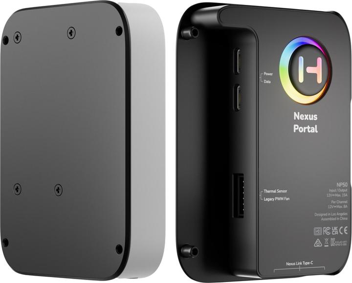 Immagine prodotto Hyte Strisce Luminose Ls30 RGB Blk 2pk + Np (Blu, Verde, Rosso)