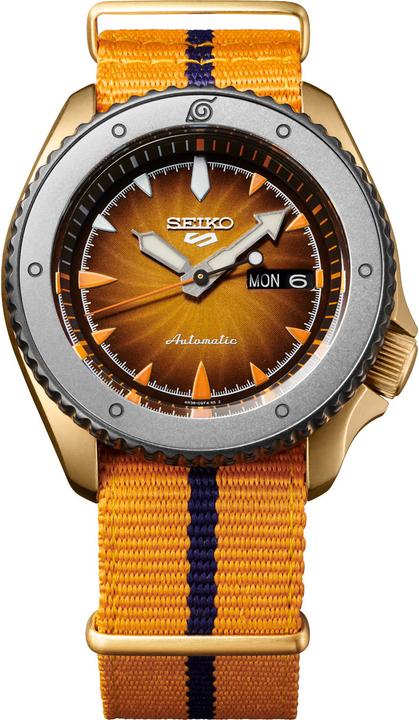 Image du produit Seiko 5 Sense Naruto & Boruto Naruto Édition limitée (Montre analogique, 43 mm)