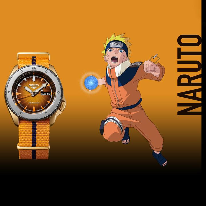 Image du produit Seiko 5 Sense Naruto & Boruto Naruto Édition limitée (Montre analogique, 43 mm)