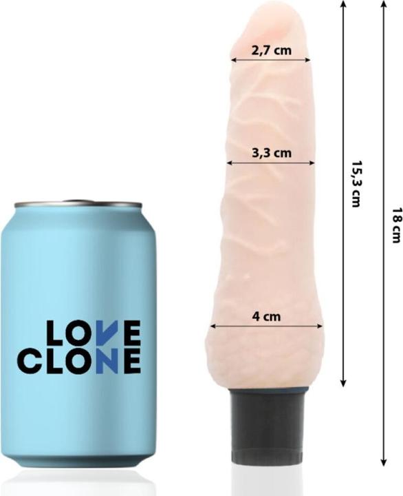 Image du produit Love Clone Loveclone Sven Vibrateur Autolubrifiant 18.5cm