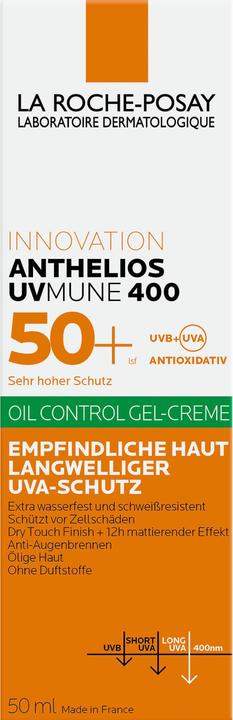 Immagine prodotto La Roche Posay Anthelios Oil Control (Gel solare, SPF 50+, 50 ml, 77 g)