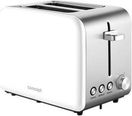 Concept TE2051 toaster 2 slice(s) White