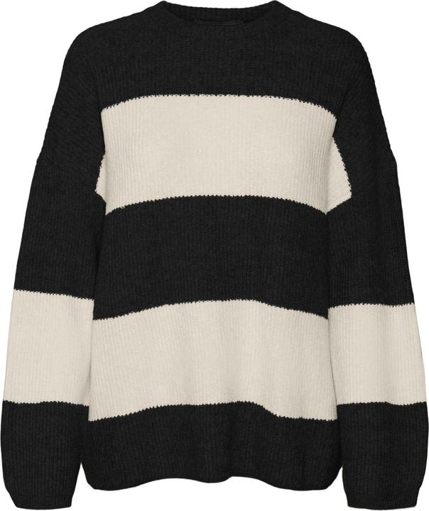 Vero Moda Vmnatahlie Ls O-Neck Pullover Ga (XL)