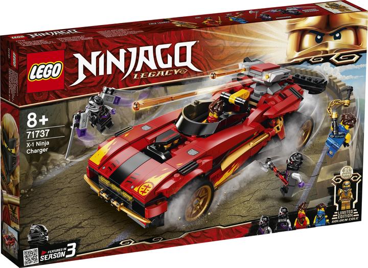 Produktbild LEGO X-1 Ninja Supercar (71737, LEGO Ninjago)
