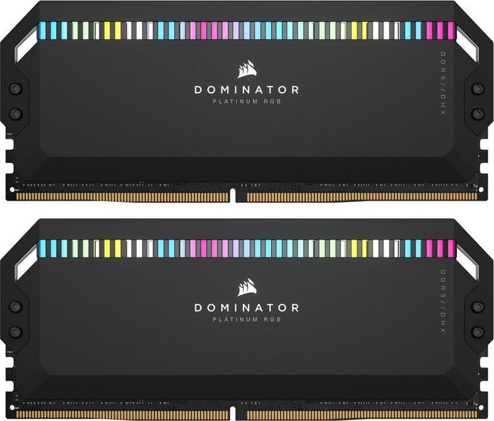 Immagine prodotto Corsair KIT DDR5 64GB PC 6400 CL32 (2x32GB) DOMINATOR P RGB retail (2 x 32GB, 6400 MHz, RAM DDR5, DIMM)
