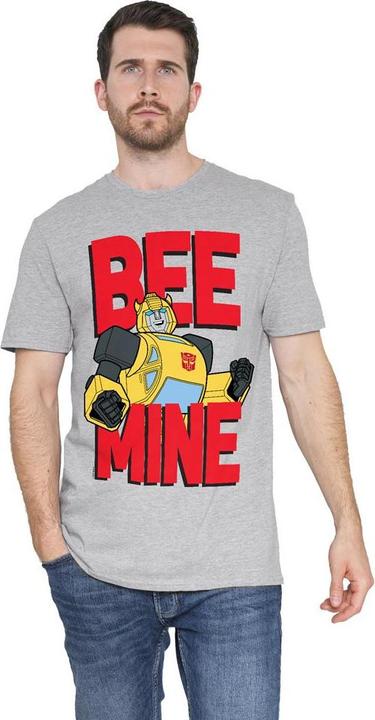 Actual product image Transformers Mens Bee Mine Bumblebee T-Shirt (3XL)
