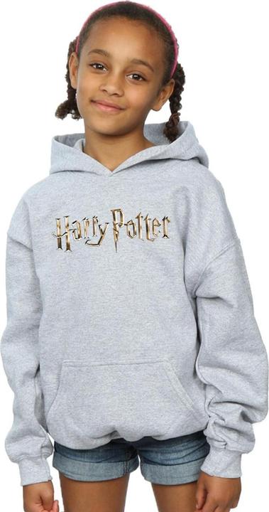 Actual product image Girls Full Colour Logo Hoodie (128)