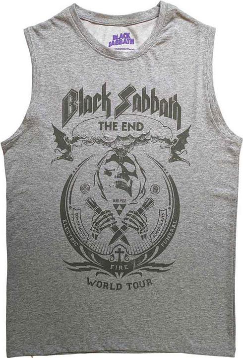 Black Sabbath The End Mushroom Cloud Tank TS
