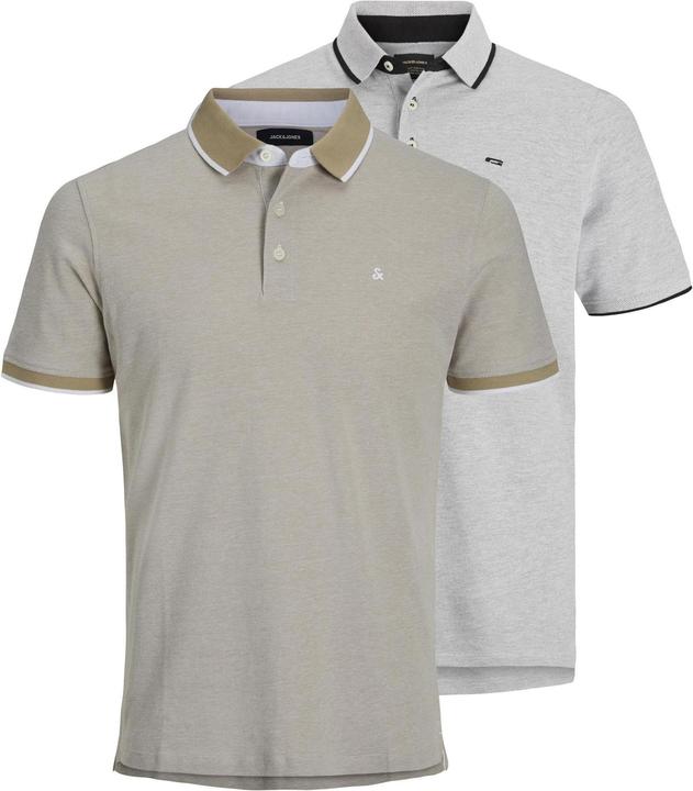 Jack & Jones 2er-pack Einfarbig Polo T-shirt T-shirt