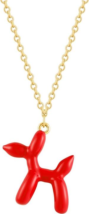 Produktbild Glanzstücke München Damen Halskette Ballon-Hund - 36234 (Sterling Silber, 40 - 45 cm)