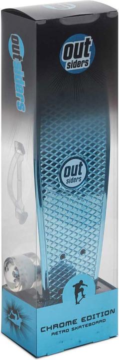 Productafbeelding Outsiders - Chrome Edition Retro Skateboard Blauw (2.36")