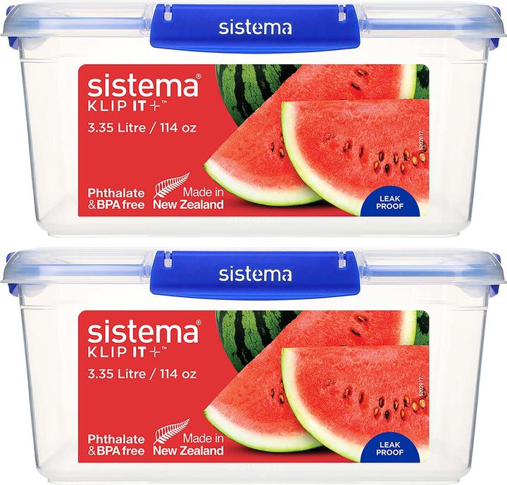 Immagine prodotto Sistema Rettangolo Klip It Plus 2 Pack 3,35 L (3.35 l)