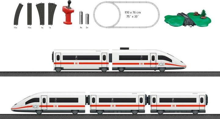 Actual product image Märklin H0 my world - Starter set ICE 3 (Track H0)