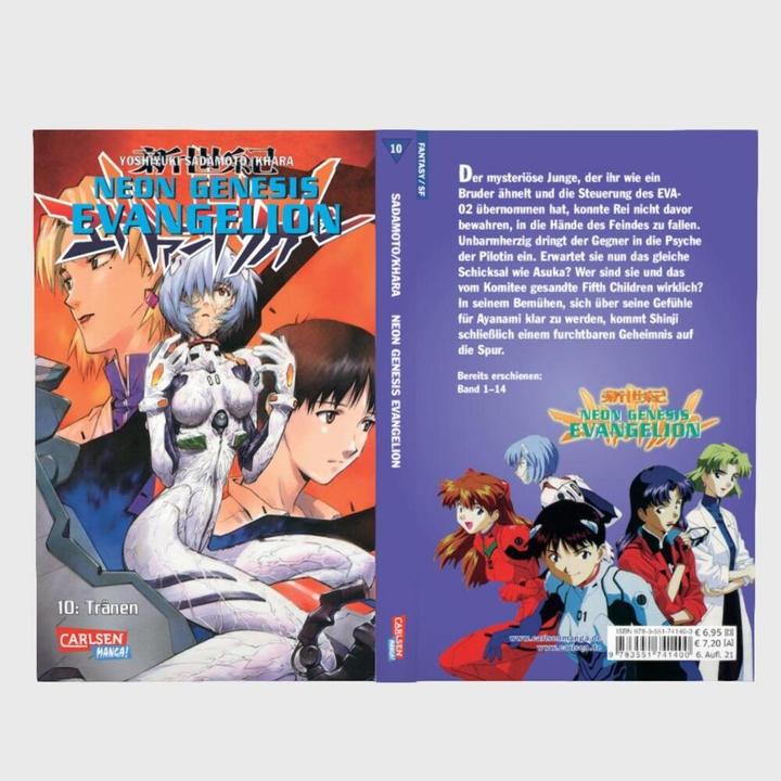 Produktbild Neon Genesis Evangelion, Band 10 (Deutsch, Yoshiyuki Sadamoto, Gainax, 2012)