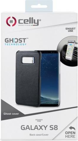 Produktbild Celly Ghost Handyhülle 14,7 cm (5,8') Cover Schwarz (Samsung Galaxy S8+)