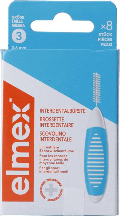 Produktbild Elmex Blau, Grösse 3 (8 x, 3 mm)