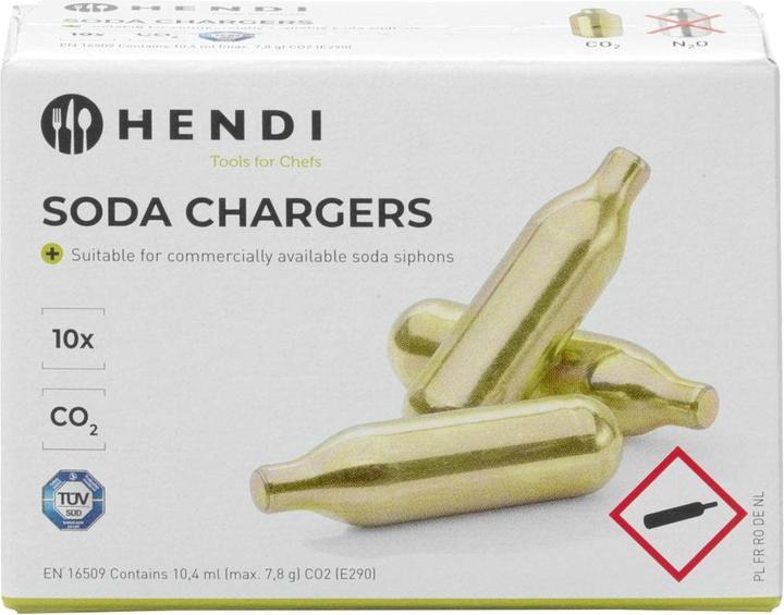 Actual product image Hendi Soda (CO2) capsules 10 pcs / KT