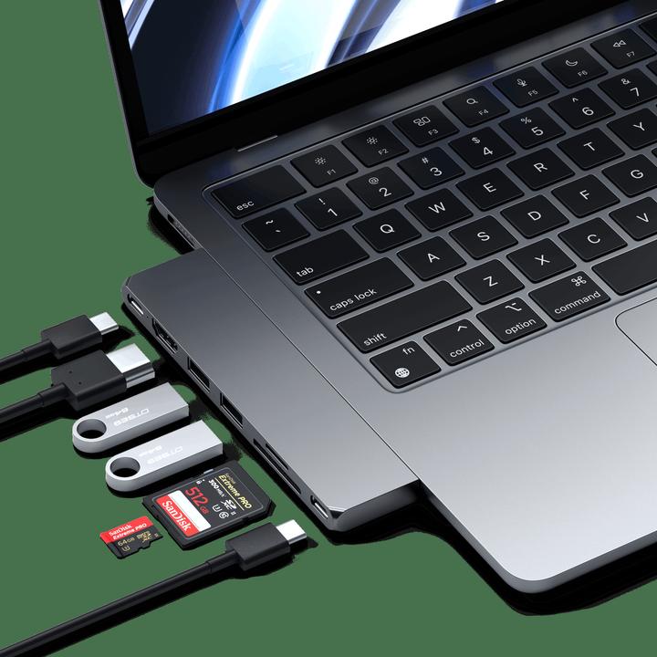 Immagine prodotto Satechi Pro Hub Slim (USB-C, 7 Porti)