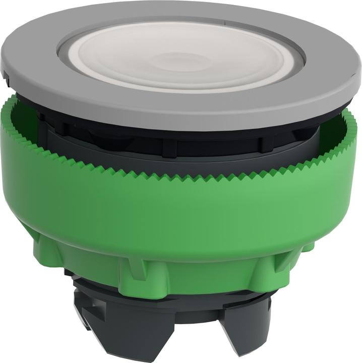 Produktbild Schneider Electric Leuchtdrucktaster, Front, Kunststoff, ZB5FW313C0