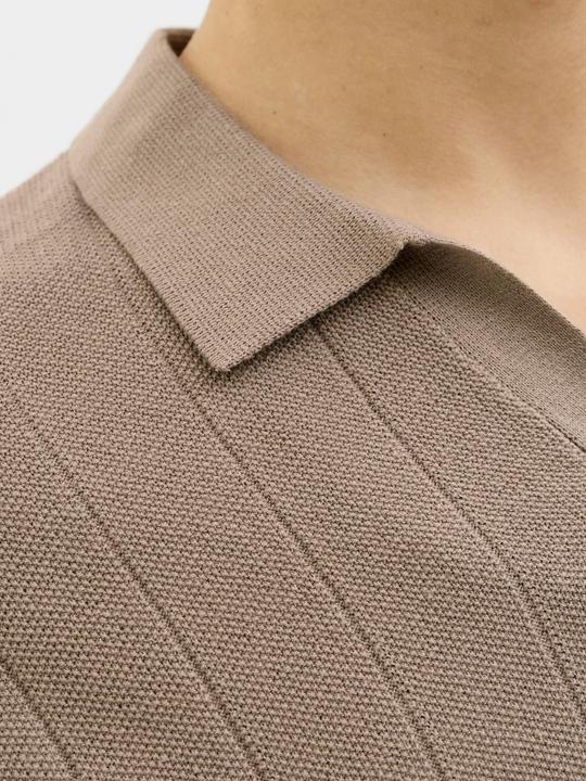 Actual product image Jack & Jones Jorvarenna Knit Ss Split Neck (L)