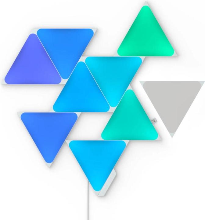 Image du produit Nanoleaf Shapes Triangles Smarter Kit (100 lm)